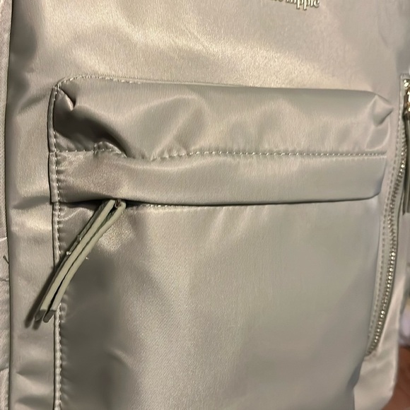 Haute Hippie Green On the Go Backpack Viral Decorative Beige Strap NWT main image 14
